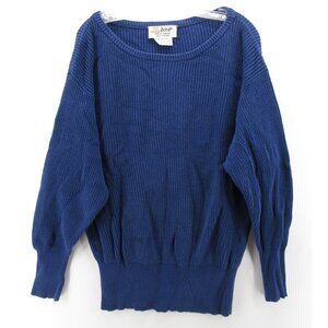 VINTAGE Pringle of Scotland Sweater Large Pullover Ribbed Knit 80s *